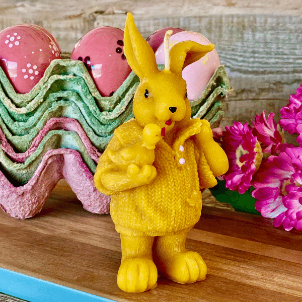 Veľký zajko s kačičkou